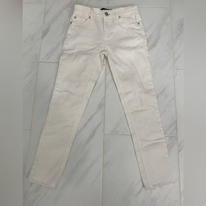 Tommy Hilfiger White skinny Jean pant sz 10 girl youth kid